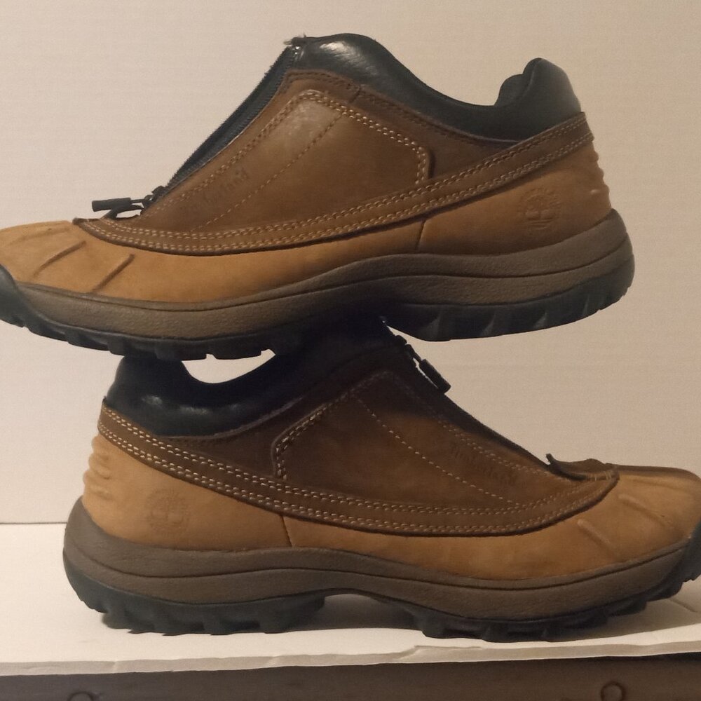 Timberland Women's Brown and Tan Boots